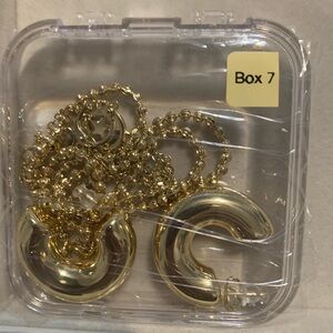 Gold Plated Jewelry Bundle Box 7